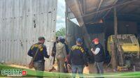 Tim Gabungan Satreskrim Polresta Jambi Sidak Gudang Penyimpanan BBM Ilegal.