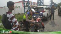 Kasat Lantas Polres Pelabuhan Belawan Ingatkan Warga Patuhi Aturan Lalulintas untuk Keselamatan Bersama