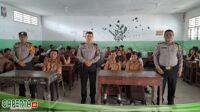Sat Binmas Polres Pelabuhan Belawan Sosialisasikan Pencegahan Kenakalan Remaja di SMA Swasta Nurani Belawan