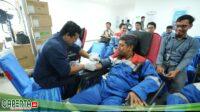 Peduli Keselamatan Jiwa Melalui Kegiatan Donor Darah, PT KPI Unit Dumai dan Sungai Pakning Sumbangkan 374 Kantong Darah