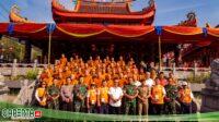 Sambut Bhikkhu Thudong dari Thailand di Tri Dharma   (TITD) “Liong Hok Bio” Magelang