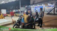 Patroli Cipkon Polsek Sungai Beduk, Cegah Aksi Kejahatan Dan Sampaikan Himbauan Kamtibmas