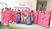 BHAYANGAKARI DAERAH KEPRI GELAR KHITANAN MASSAL, PERINGATI HARI KESATUAN GERAK BHAYANGKARI (HKGB) KE-72