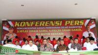 Kapolresta Barelang Gelar Konferensi Pers Ungkap Tersangka Peredaran Gelap Narkotika  dan Pemusnahan Barang Bukti Sitaan Narkotika
