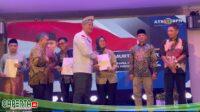 Kunjungi Riau, Menteri AHY Dampingi Presiden Joko Widodo serta Serahkan Sertifikat Hasil Program Strategis Kementerian ATR/BPN RI