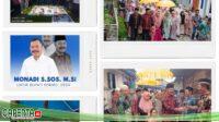 Ratusan Massa Serbu Bakal Calon Bupati Kerinci