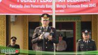 POLRES PELABUHAN BELAWAN DAN JAJARAN GELAR UPACARA PERINGATI HARI LAHIR PANCASILA