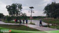 Gaya Hidup Sehat, Kilang Pertamina Dumai Fasilitasi Sarana Olahraga Lewat Jogging Track