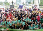 Wakil Wali Kota Batam, Amsakar Achmad, mengajak masyarakat Kota Batam untuk rutin berolah raga dan menerapkan pola hidup sehat.