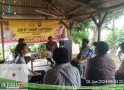 Polsek Sungai Beduk laksanakan Jumat Curhat Kamtibmas Tampung Aspirasi Masyarakat