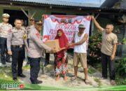 Polsek Hamparan Perak Melaksanakan Kegiatan Jum’at Berbagi dalam Rangka Hari Bhayangkara ke-78