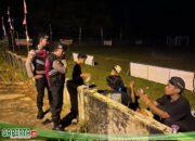 Jaga Kamtibmas Agar Kondusif, Polres Bintan Lakukan Patroli Dimalam Akhir Pekan.