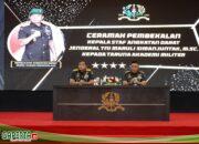 Ceramah Pembekalan KSAD Jenderal TNI Maruli Simanjuntak Kepada Taruna  Akmil Tk IV/ Sermatutar TP. 2023/2024