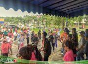Senam Sehat di Ikuti Wakil Walikota Batam Amsakar Achmad Bersama Masyarakat di Kecamatan Sekupang