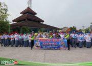 Sat Lantas Polres Pelabuhan Belawan Gelar Sosialisasi Operasi Patuh Toba 2024 di SMK Muhammadiyah 04 Belawan