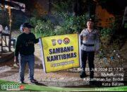 Patroli Cipkon Polsek Sungai Beduk, Cegah Aksi Kejahatan Dan Sampaikan Himbauan Kamtibmas