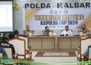 Cek Kesiapan Seluruh Panitia Dan Peserta Kapolda Cup 2024, Kabid TIK Polda Kalbar  Pimpin Technical Meeting Di Balai Kemitraan Polda Kalbar