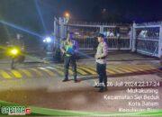 Patroli Cipkon Polsek Sungai Beduk, Cegah Aksi Kejahatan Dan Sampaikan Himbauan Kamtibmas