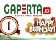 HBD Gaperta.id Pertama …!! Terimakasih Pimprus Albert Hutagaol