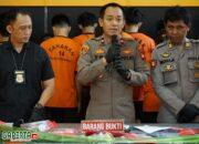 Wakapolres Singkawang Pimpin Press Conference Pengungkapan Kasus Narkotika Sepanjang Bulan Juli 2024