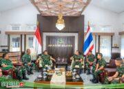 Gubernur Akademi Militer Terima Delegasi Chulachomklao Royal Military Academy Thailand