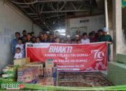 Semarak Hari Pengayoman Ke-79, Rutan Dumai Beri Santunan Panti Asuhan