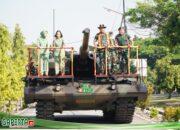 Yonkav 8 Kostrad/NSW Pasuruan Kedatangan Tamu Agung