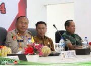 Sekda Alpian Hadiri Rakor Pengamanan Pilkada Serentak Tahun 2024