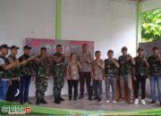 Kunjungan Danrem 121/ABW ke Perbatasan Malaysia-Jagoi Babang Dalam Rangka HUT RI Ke-79 thn, Sosialisasi Kepada Angota Radar Embiro Anti Narkoba