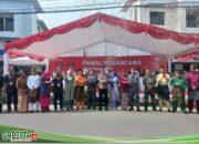 Polres Bintan Terjunkan Personil Pengamanan Pawai Nusantara Peringati HUT Kemerdekaan RI Ke-79.