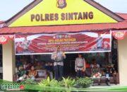 Apel Gelar Pasukan Jelang Tahapan Pendaftaran Paslon, Polres Sintang Laksanakan Patroli Skala Besar