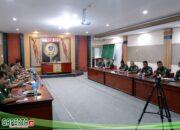 Pastikan Kesiapan Berjalan Tertib, Aman dan Lancar, Danrem 121/ABW Gelar Rapat Kesiapan Kunjungan Pangdam XII/TPR ke Wilayah Sintang