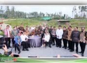 Presiden, Wapres RI dan Menteri AHY Keliling IKN Tinjau Embung hingga Sumbu Kebangsaan, Bersama Menteri KIM