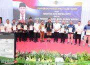 Serah Sertipikat Tanah Elektronik, “Menteri AHY Apresiasi Kolaborasi Kantor Pertanahan dengan Pemerintah Kota!!”