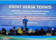 Buka Rakernis Ditjen PTPP, Menteri AHY Bicarakan Peran Penting Pengadaan Tanah bagi Pembangunan di Indonesia