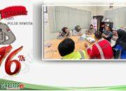 HUT Polwan ke-76, Selain Minggu Kasih Polres Juga Gelar Jumat Curhat