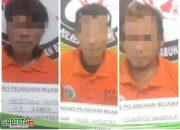 Sat Narkoba Polres Pelabuhan Belawan Grebek Kampung Narkoba di Kelurahan Terjun, Tangkap 3 Pelaku