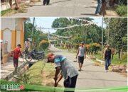 Pemerintah Desa Purworejo Kecematan Aek Kuo Laksanakan Gotong-royong