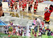 Peringatan HUT ke-79 Kemerdekaan RI di Entikong, Ribuan warga Kecamatan  Entikong tumpah ruah turun menyaksikan Pawai Karnaval