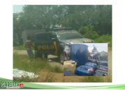 Polsek Pontianak  Timur Ciduk Pelaku Dugaan Pencurian Minyak Pelumas Oli