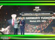 Gebuk Mafia Tanah Selamatkan Potensi Kerugian Rp 5,71 T, Menteri AHY Raih Penghargaan Outstanding in Land Law Enforcement