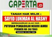 Bezit Lahan Parkir RS. Mitra, Lukman Ahli Waris Lahan Menempuh Jalur Hukum.