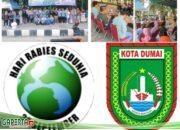 Peringatan Hari Rabies Sedunia, Disketapang Dumai Vaksinasi Rabies Gratis