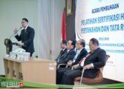 Lengkapi Substansi Pertanahan dan Tata Ruang, Kementerian ATR/BPN Bersama Mahkamah Agung Selenggarakan Sertifikasi Hakim