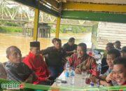 Cagub Sumatera Utara Letjen (Purn) Edy Rahmayadi Disambut oleh Balon Bupati Labuhanbatu Utara H.Ahmad Rizal,.SH dan Balon Wabup Darnno di Gunting Saga