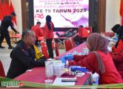 Bakti Kesehatan Satbrimob Polda Kalbar Menyambut Hut Korps Brimob Polri Ke-79