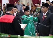 Hadiri Pengucapan Sumpah/Janji Pimpinan DPRD Kota Dumai 2024-2029, Sekda: Perkuat Harmonisasi Eksekutif dan Legislatif
