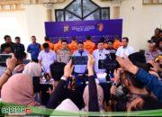 Polda Jambi Adakan Konferensi Pers, Tindak Pidana Minyak dan Gas (MIGAS)