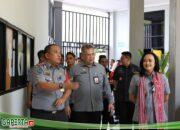 Cek Uji Coba kesiapan Pelaksanaan dan Penerbitan Pas Lintas Batas Dengan Aplikasi Sinergi Batas, Direktur Lalu Lintas Keimigrasian Kunjungi PLBN Entikong.