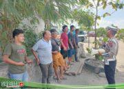Sat Lantas Polres Pelabuhan Belawan Gelar Penyuluhan Kamseltibcar Lantas untuk Supir Truk di Pangkalan Truk Jalan Raya Pelabuhan